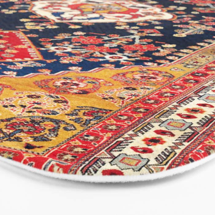 Qashqaâi Kashkuli Fars Southwest Persian Rug Print Bath Mat Gallery Image 3