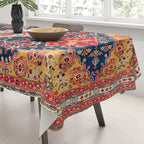 Qashqaâi Kashkuli Fars Southwest Persian Rug Print Tablecloth Gallery Image 3