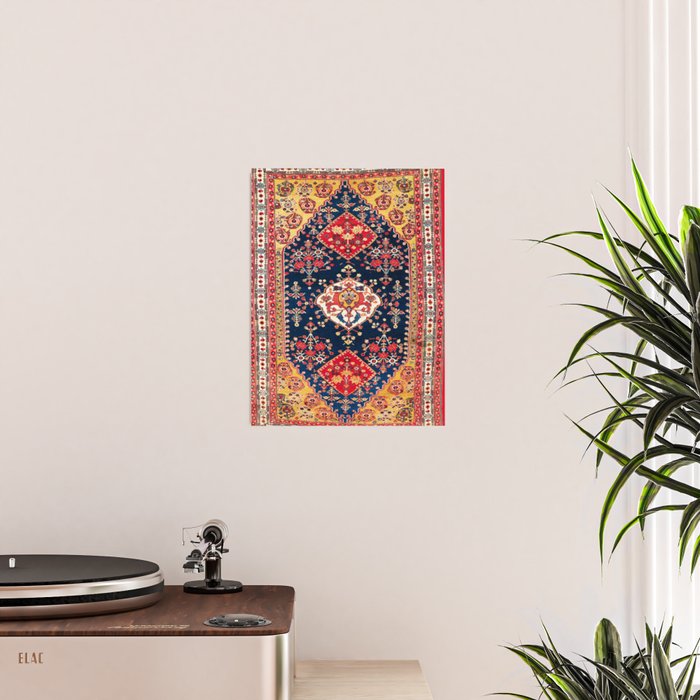 Qashqaâi Kashkuli Fars Southwest Persian Rug Print Poster Gallery Image 2