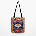 Qashqaâi Kashkuli Fars Southwest Persian Rug Print Tote Bag Gallery Image 2