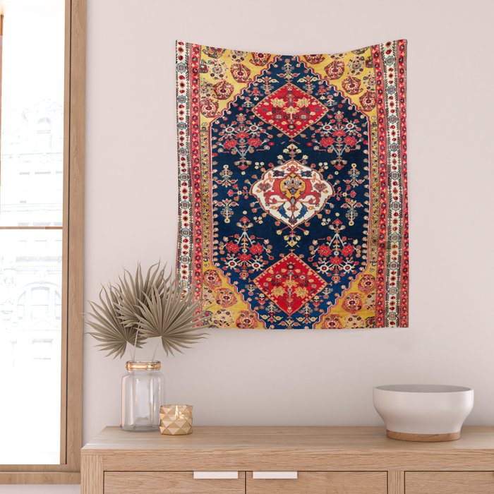 Qashqaâi Kashkuli Fars Southwest Persian Rug Print Wall Tapestry Gallery Image 2