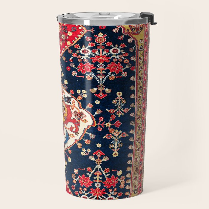 Qashqaâi Kashkuli Fars Southwest Persian Rug Print Travel Mug Gallery Image 2