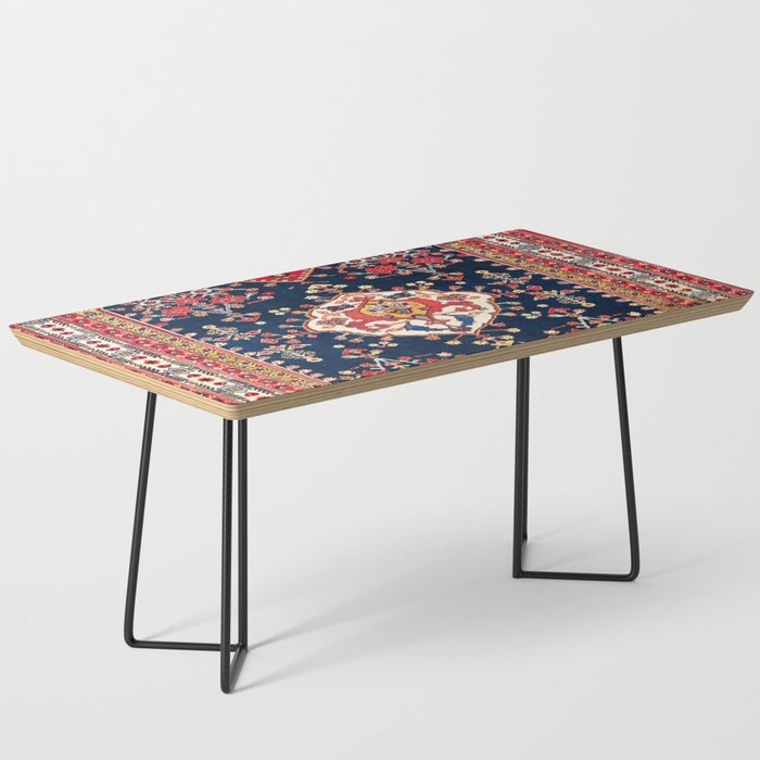 Qashqaâi Kashkuli Fars Southwest Persian Rug Print Coffee Table Gallery Image 1