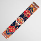 Qashqaâi Kashkuli Fars Southwest Persian Rug Print Table Runner Gallery Image 3