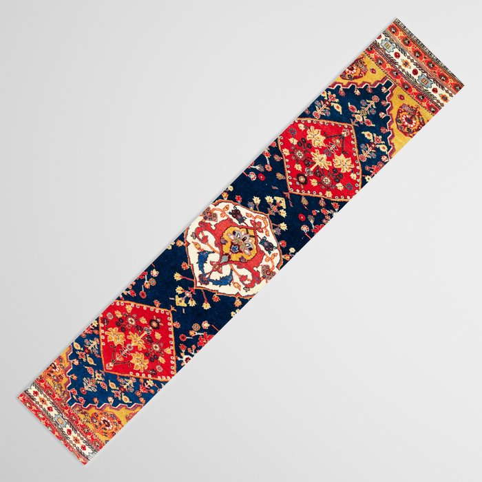 Qashqaâi Kashkuli Fars Southwest Persian Rug Print Table Runner Gallery Image 3
