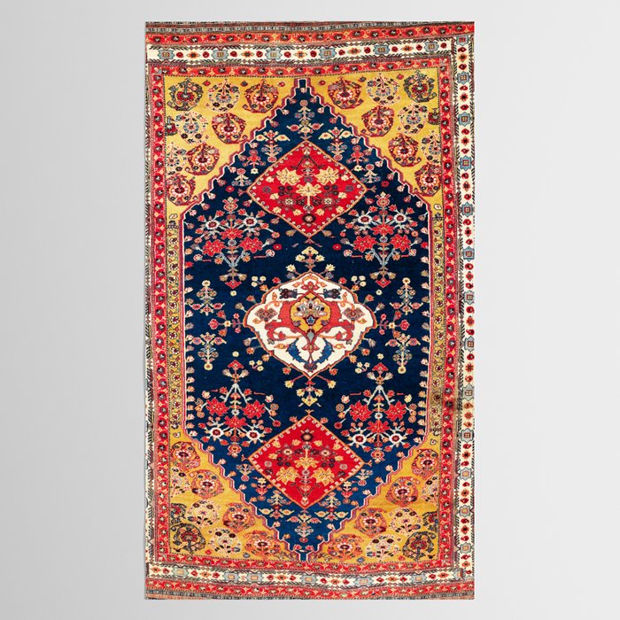 Qashqaâi Kashkuli Fars Southwest Persian Rug Print Tablecloth Gallery Image 2