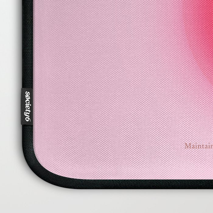 Gradient Angel Numbers: Angel Number 888 - Balance (Pink Palette) Laptop Sleeve Gallery Image 3