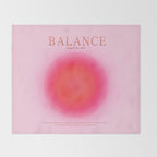 Gradient Angel Numbers: Angel Number 888 - Balance (Pink Palette) Throw Blanket Gallery Image 2