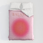 Gradient Angel Numbers: Angel Number 888 - Balance (Pink Palette) Comforter Gallery Image 6