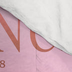 Gradient Angel Numbers: Angel Number 888 - Balance (Pink Palette) Comforter Gallery Image 4