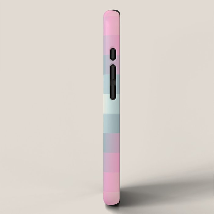 Blurred holographic Zigzag iPhone Case Gallery Image 2