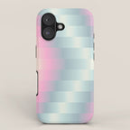 Blurred holographic Zigzag iPhone Case Gallery Image 1