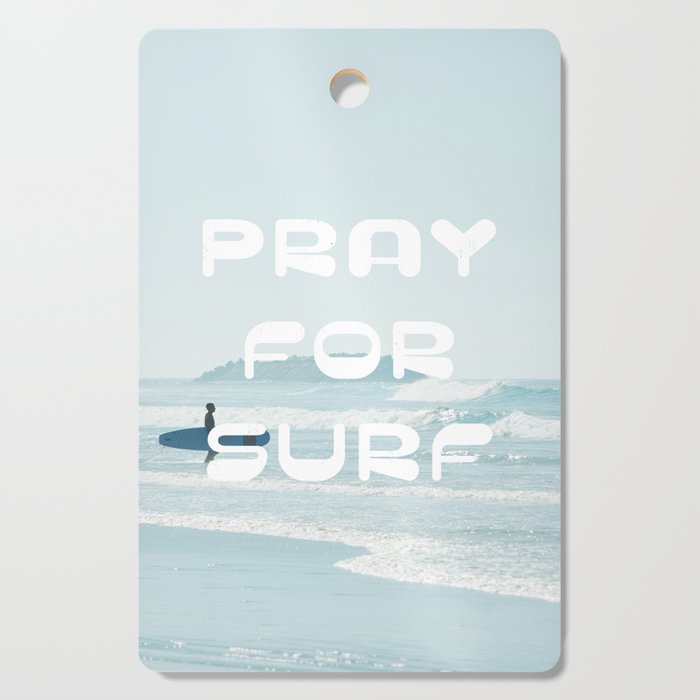 Pray For Surf Cutting Board Gallery Image 1