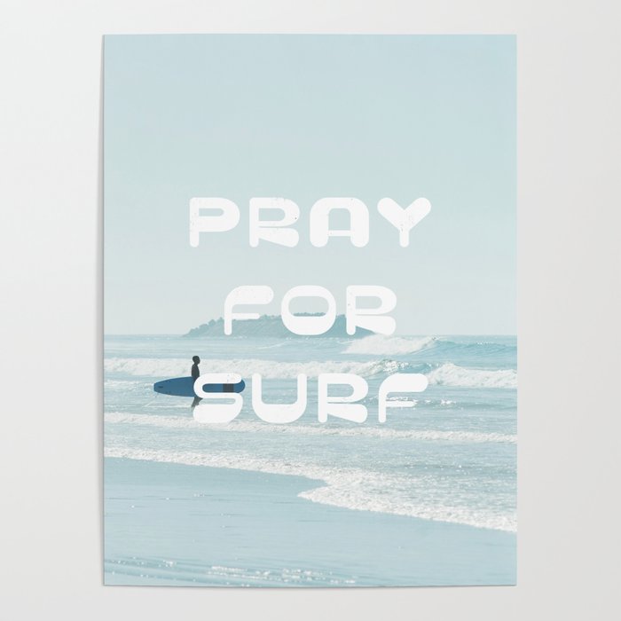 Pray For Surf Poster Gallery Image 1