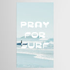 Pray For Surf Tablecloth Gallery Image 2