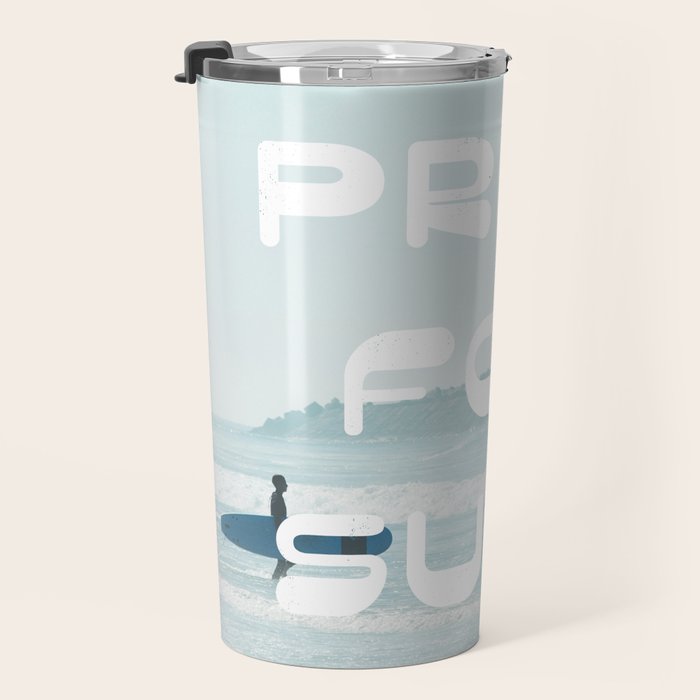 Pray For Surf Travel Mug Gallery Image 3