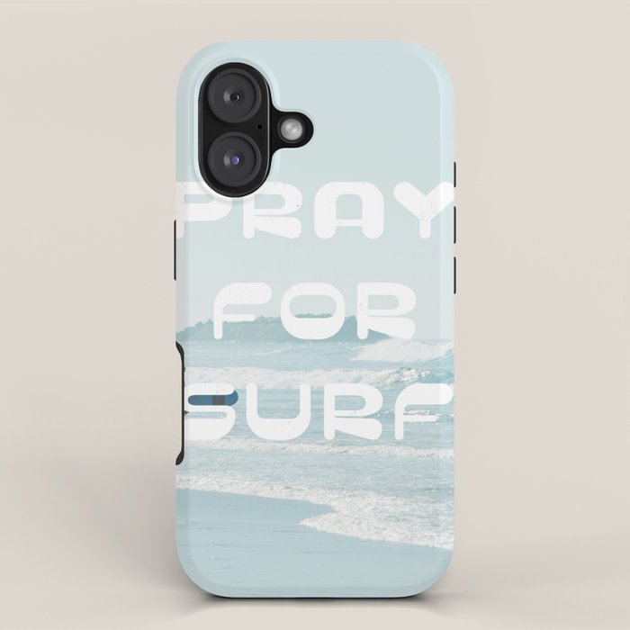 Pray For Surf iPhone Case Gallery Image 1