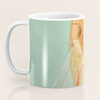 Artist Mughal Title Beauty Holding a Flower Place India Indian Miniature Painting  Coffee Mug Gallery Image 3