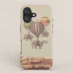 Flight of The Elephants iPhone Case Gallery Image 1