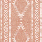 oceania diamond stripes - terracotta Coffee Mug Gallery Image 2