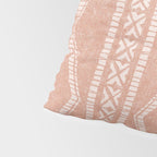 oceania diamond stripes - terracotta Pillow Sham Gallery Image 4