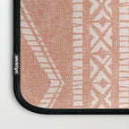 oceania diamond stripes - terracotta Laptop Sleeve Gallery Image 3