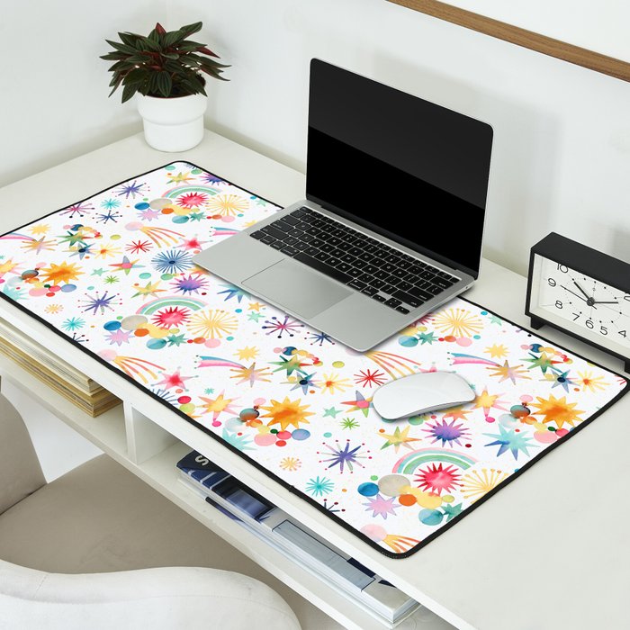 Holiday 2025 Shooting Stars Sky Desk Mat Gallery Image 2