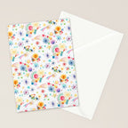 Holiday 2025 Shooting Stars Sky Stationery Card Gallery Image 2