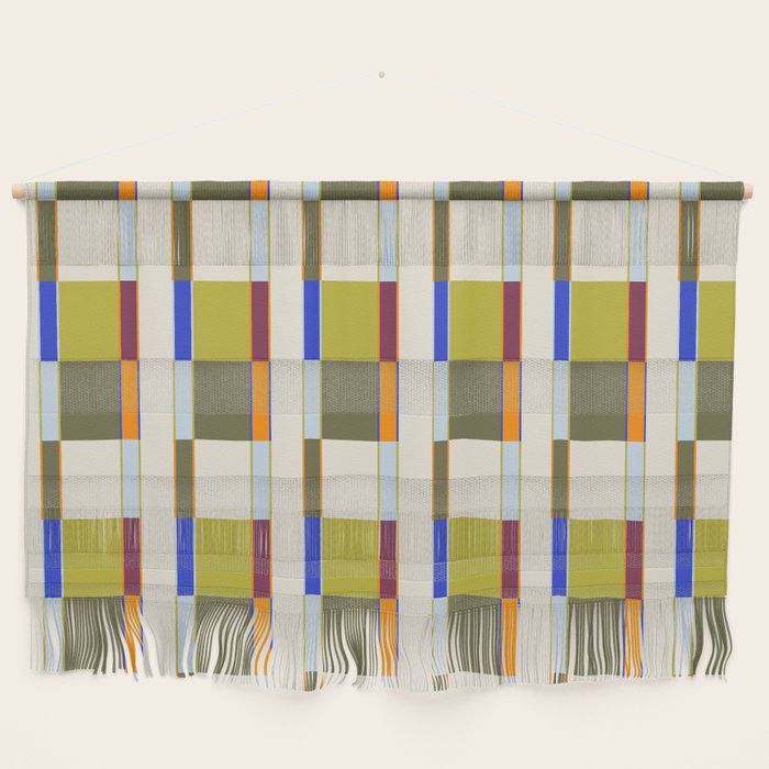 Multicolor Rectangles Wall Hanging Gallery Image 1