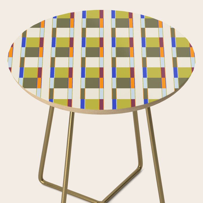 Multicolor Rectangles Side Table Gallery Image 2