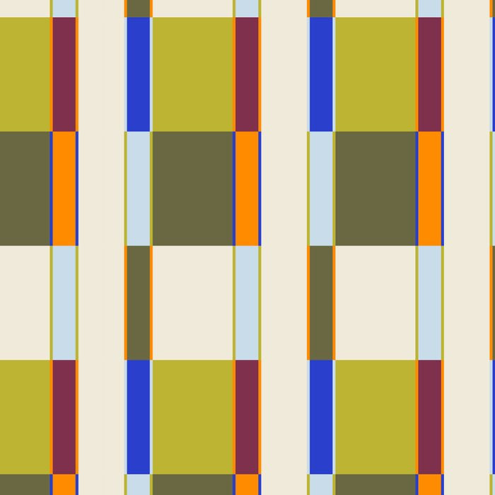 Multicolor Rectangles Coffee Mug Gallery Image 2