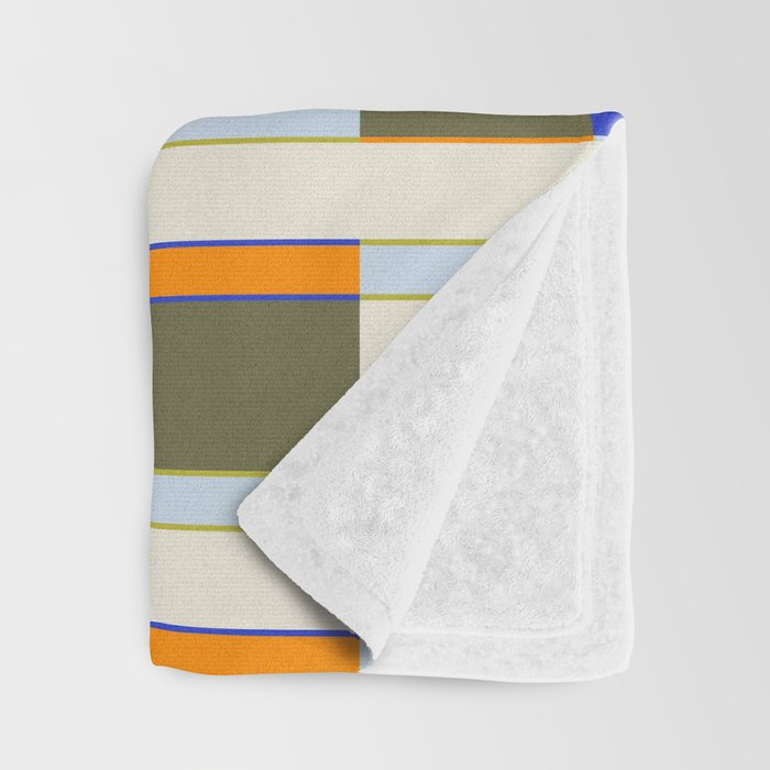 Multicolor Rectangles Throw Blanket Gallery Image 3