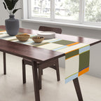 Multicolor Rectangles Table Runner Gallery Image 2