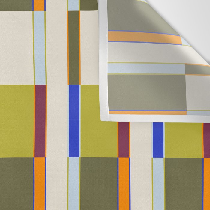 Multicolor Rectangles Wall Tapestry Gallery Image 3