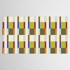 Multicolor Rectangles Tablecloth Gallery Image 2