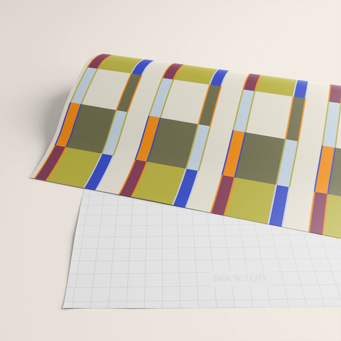 Multicolor Rectangles Wrapping Paper Gallery Image 2