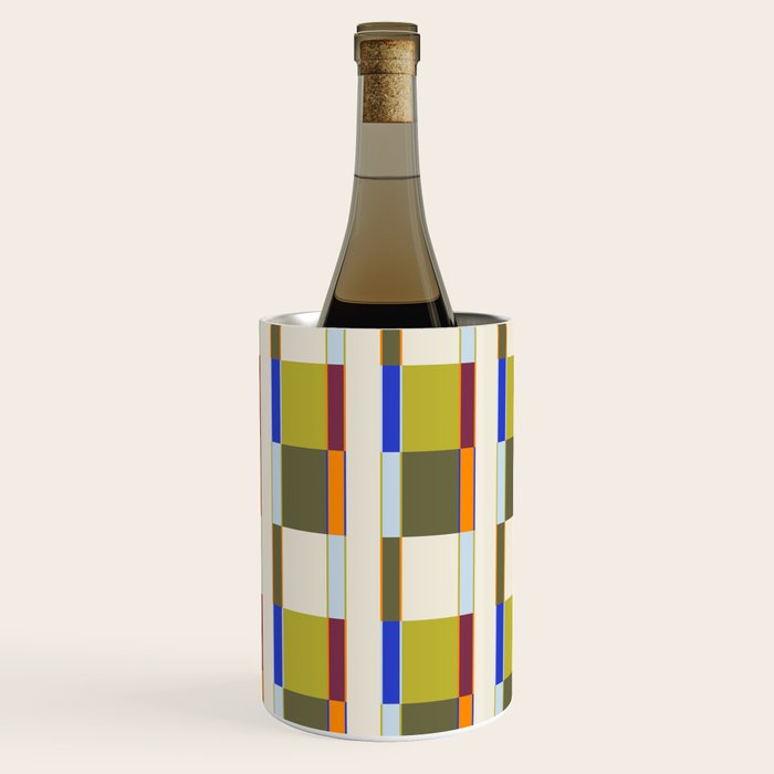 Multicolor Rectangles Wine Chiller Gallery Image 2