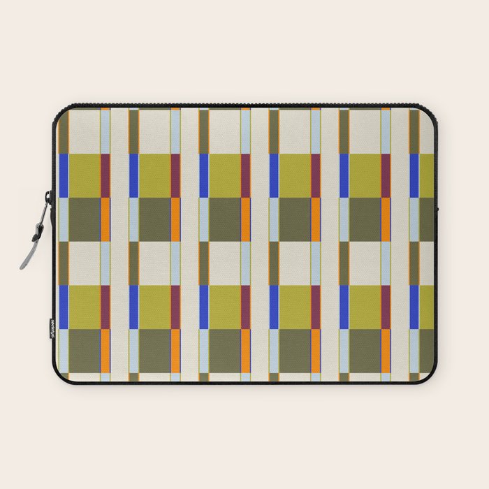 Multicolor Rectangles Laptop Sleeve Gallery Image 1