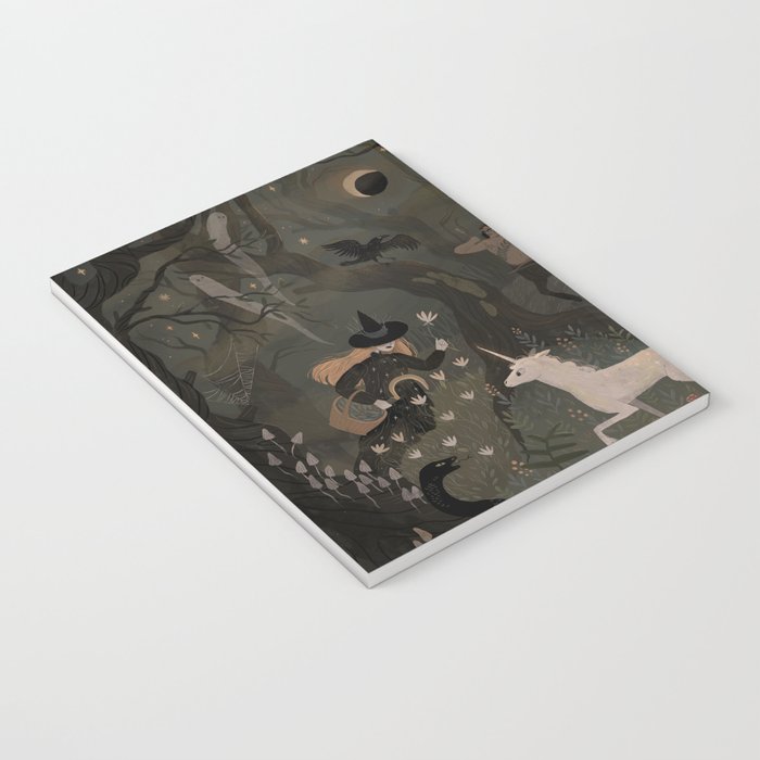 Spooky Forest with Ghosts Notebook Gallery Image 3