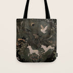 Spooky Forest with Ghosts Tote Bag Gallery Image 1