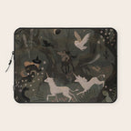 Spooky Forest with Ghosts Laptop Sleeve Gallery Image 1