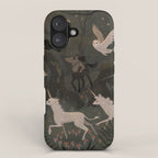 Spooky Forest with Ghosts iPhone Case Gallery Image 1