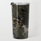 Spooky Forest with Ghosts Travel Mug Gallery Image 3