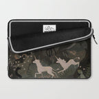 Spooky Forest with Ghosts Laptop Sleeve Gallery Image 2
