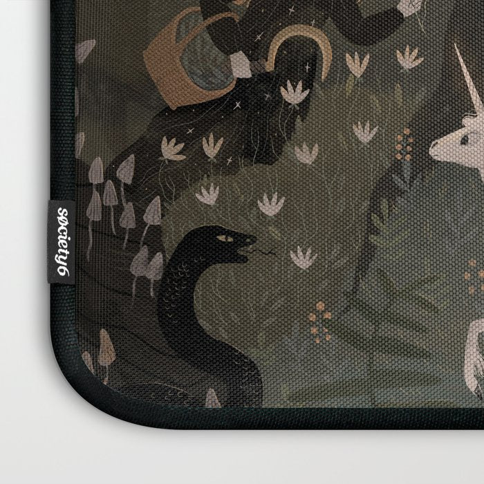 Spooky Forest with Ghosts Laptop Sleeve Gallery Image 3