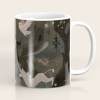 Spooky Forest with Ghosts Coffee Mug Gallery Image 1