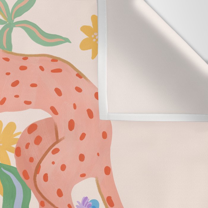 Blush Cheetahs  Wall Tapestry Gallery Image 3