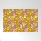 Flower Power Welcome Mat Gallery Image 1