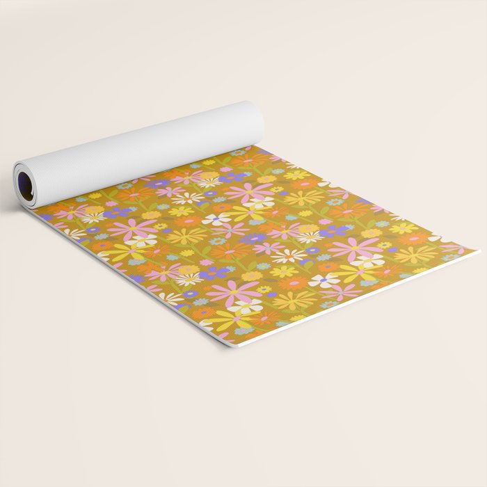 Flower Power Yoga Mat Gallery Image 2