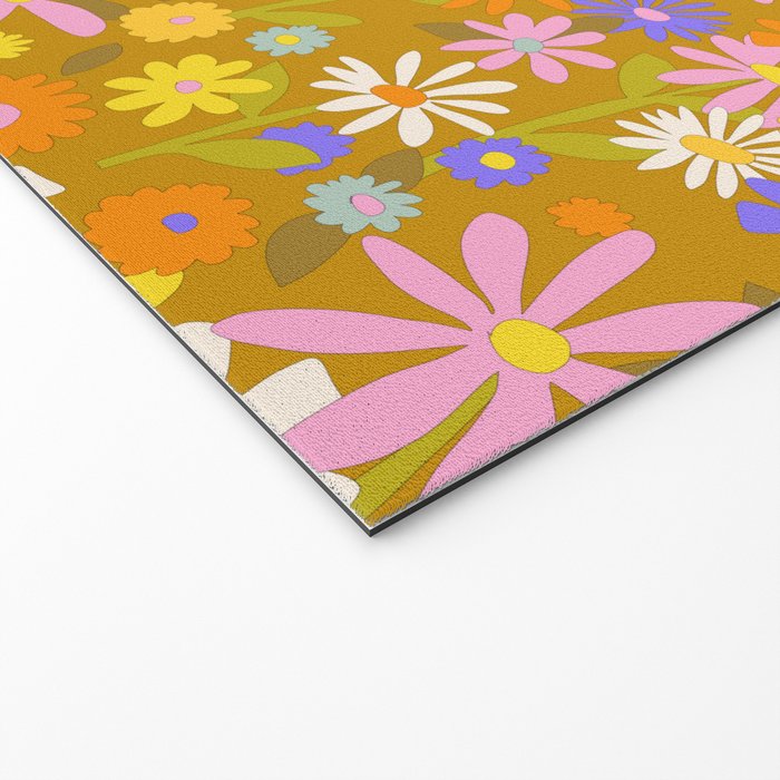 Flower Power Welcome Mat Gallery Image 2